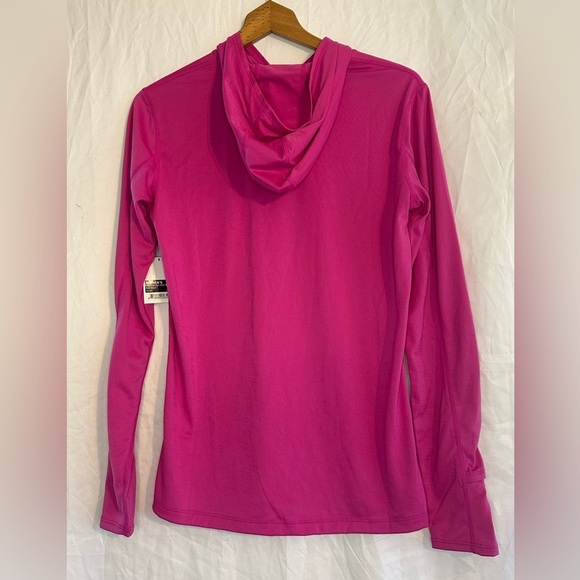 Hot Chillys Women’s long sleeve hooded Top with thumb holes New With Tag size M - Picture 5 of 10